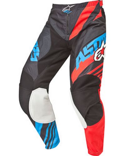 Pantalon Moto Cross ALPINESTARS Supermatic noir-rouge-bleu