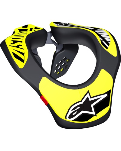Protection Cervicales Moto ALPINESTARS Youth Neck Support jaune