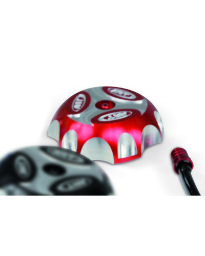 Bouchon Réservoir Moto ART Bouchon de réservoir ART alu rouge