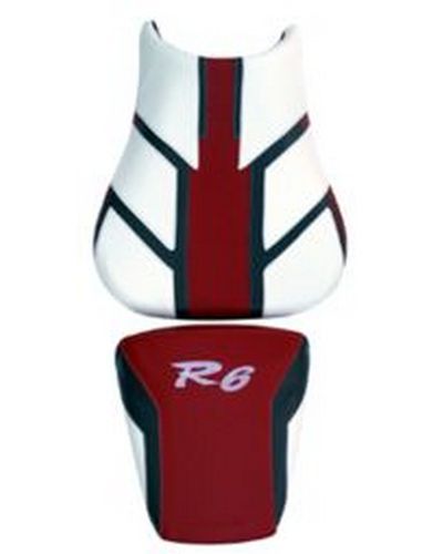 Housse Selle BAGSTER Yamaha YZF R6 rouge blanc anthracite