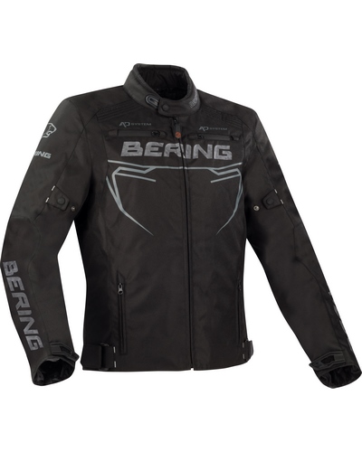 Blouson Textile Moto BERING Grivus noir-gris
