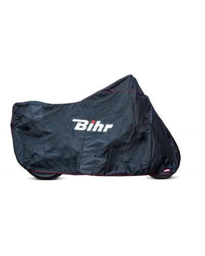 Housse Protection Moto BIHR Housse de protection extérieure BIHR compatible bulle haute noir taille XL