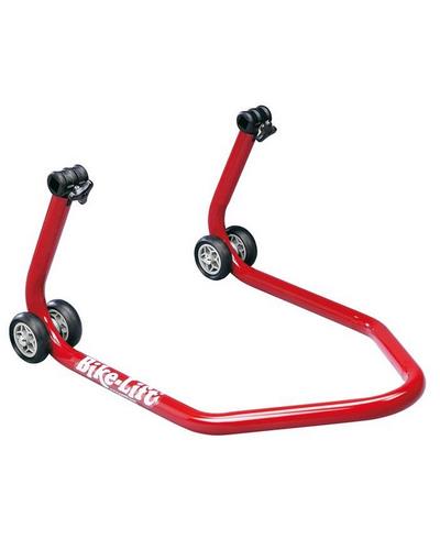 Béquille Arrière et Lève Moto BIKE LIFT Béquille arrière universelle BIKE LIFT rouge avec supports en  V