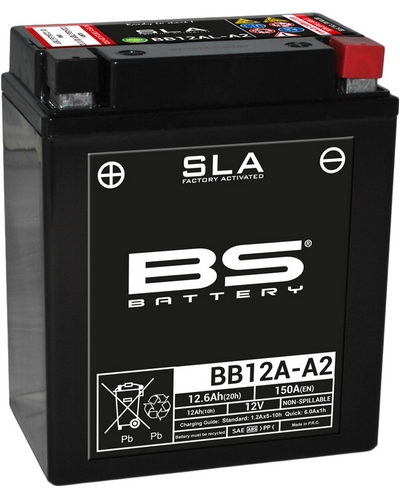 Batterie Moto BS BATTERY Batterie BS BB12AL-A2-SLA