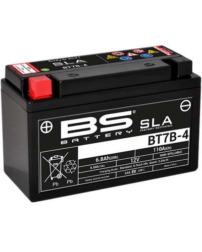 Batterie Moto BS BATTERY Batterie BS BT7B-4-SLA