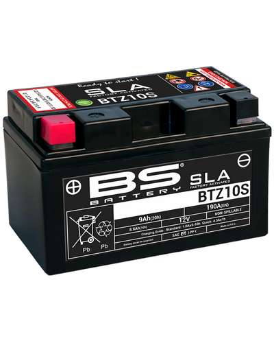 Batterie Moto BS BATTERY Batterie BS BTZ10S - SLA