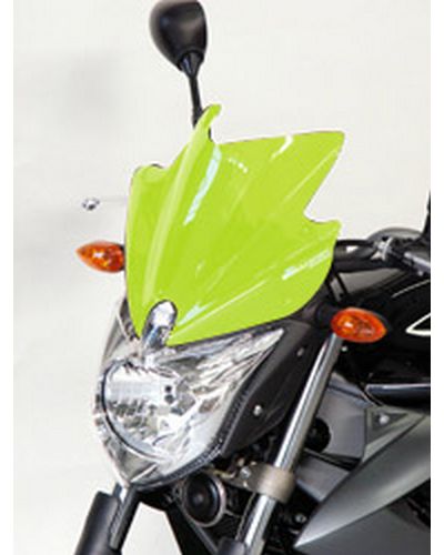 Saute Vent Moto Spécifique BULLSTER STUNT Yamaha XJ6 N 2009-14 VERT FLUO