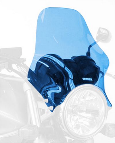 Saute Vent Moto BULLSTER Universel Speedy 27 cm BLEU CLAIR