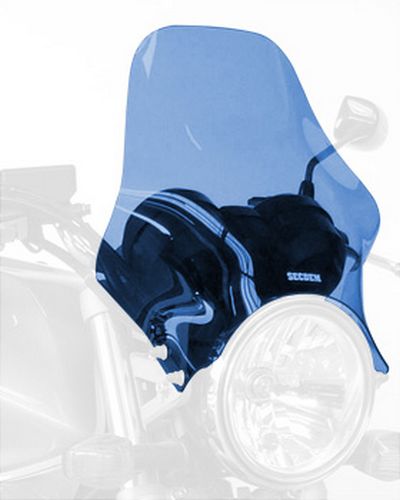 Saute Vent Moto BULLSTER Universel Speedy 27 cm BLEU COBALT