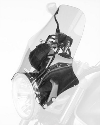 Saute Vent Moto BULLSTER Universel Super Speedy 32 cm INCOLORE