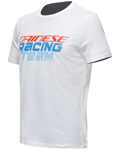 T-Shirt Moto DAINESE Racing blanc