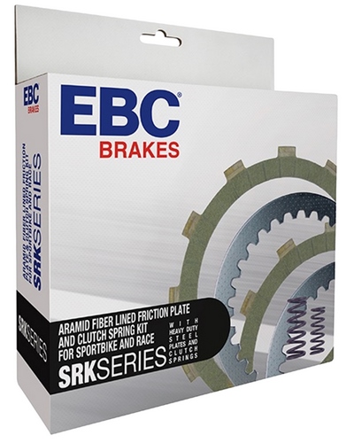 Kit Embrayage Moto EBC SRK002 - Kit Complet Embrayage - Route