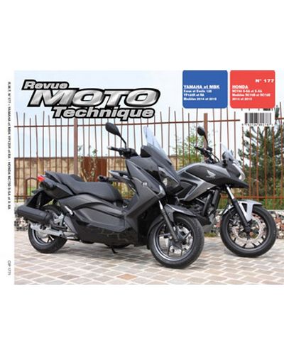 Revue Moto Technique ETAI Yamaha Xmax 125 2014-15
