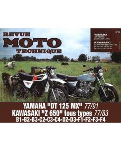 Revue Moto Technique ETAI Z 650 1977-83/DT 125Mx 1977-91
