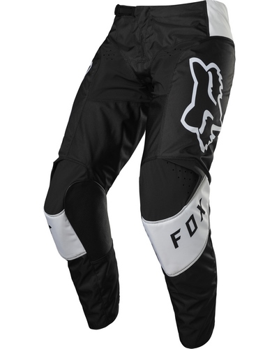 Pantalon Moto Cross FOX 180 Lux noir-blanc