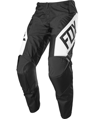 Pantalon Moto Cross FOX 180 Revn enfant noir-blanc