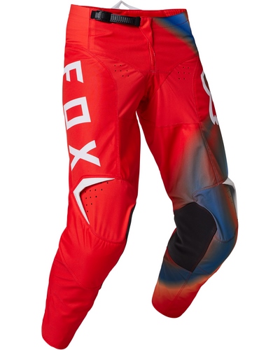 Pantalon Moto Cross FOX 180 Toxsyk rouge-bleu