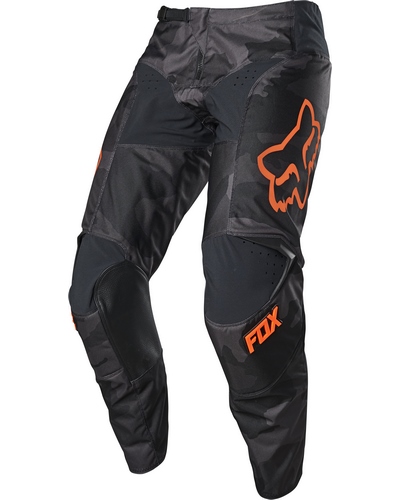 Pantalon Moto Cross FOX 180 Trev enfant noir-orange
