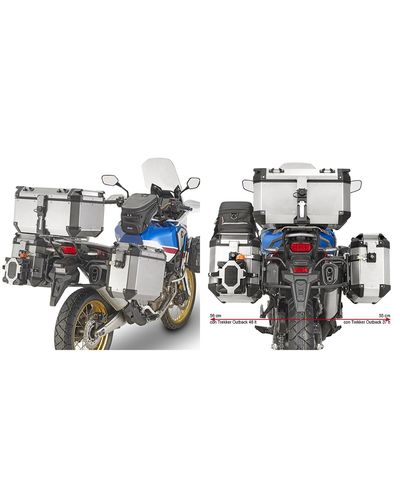 Porte Bagage Moto GIVI Support PL Outbak Honda CRF 1000L Africa Twin 2018-19