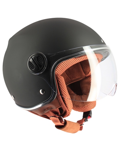 Casque Jet Moto IOTA DP12 NOIR MAT Casque Jet Moto IOTA DP12 NOIR MAT