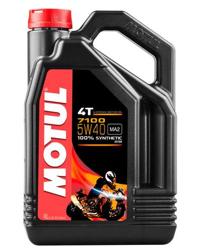 Huile 4 Temps Moto MOTUL 7100 5W40 4T  4 litres