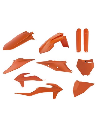 Kit Plastique Moto POLISPORT Kit Plastiques POLISPORT orange KTM