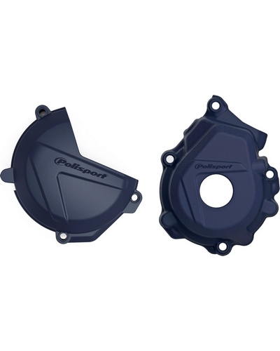 Plastiques Accessoires Moto POLISPORT kit protection de carter d'embrayage, d'allumage et de pompe à eau POLISPORT - KTM 250 / 350 XC-F /