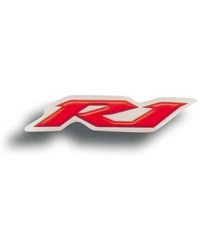Stickers Déco Moto PRINT fond réfléchissant R1 rouge