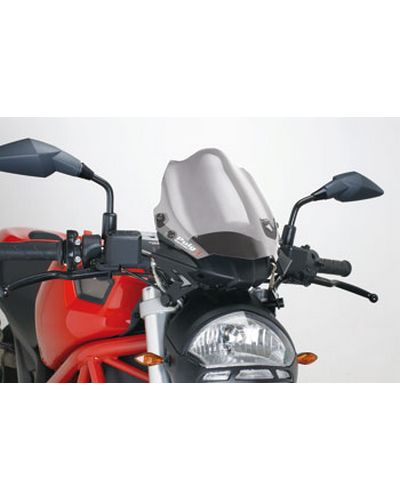 Saute Vent Moto Spécifique PUIG H.P. Ducati MONSTER 696/796/1110 Fume Clair