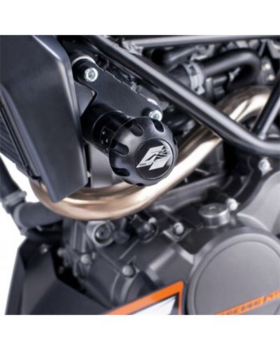 Protection Carter Moto PUIG MODELO-R KTM 125 DUKE 2011-16 Noir