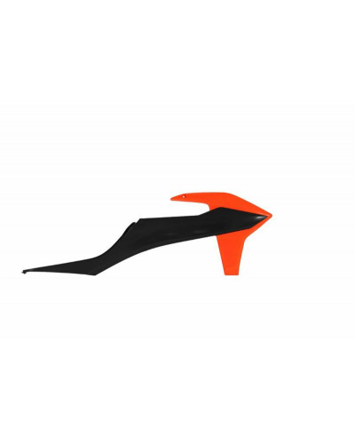 Ouies Radiateur Moto RACETECH Ouïes de radiateur RACETECH noir/orange KTM