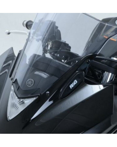 Pièces Détachées Rétroviseur Moto RG RACING Cache-orifice rétroviseur R&G RACING noir Yamaha YZF-R3