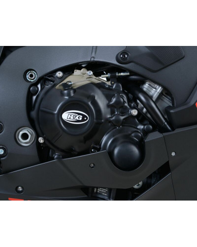 Protection Carter Moto RG RACING Couvre-carter droit R&G RACING noir Honda CBR1000RR