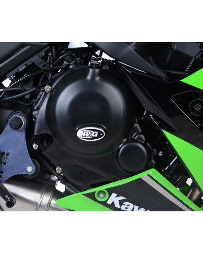 Protection Carter Moto RG RACING Couvre-carter droit R&G RACING noir Kawasaki Z650