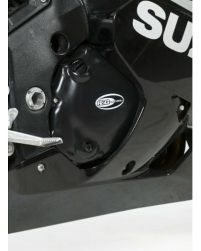 Protection Carter Moto RG RACING Couvre-carter droit R&G RACING noir Suzuki GSX-R750