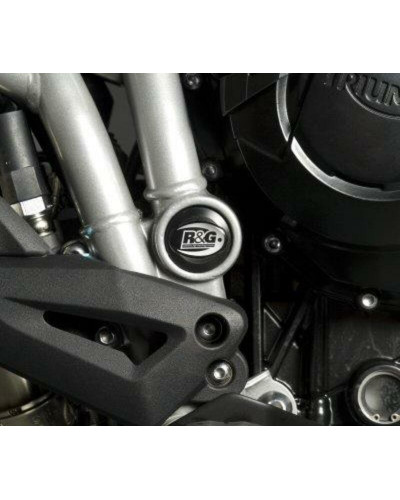 Axe de Roue Moto RG RACING Insert de cadre gauche R&G RACING noir Tiger 800