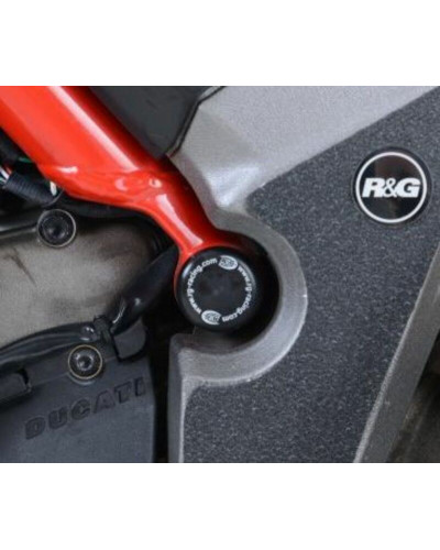 Axe de Roue Moto RG RACING Insert de cadre haut gauche R&G RACING noir Ducati Multistrada 1200