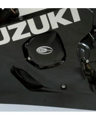 Protection Carter Moto R&G RACING Kit couvre-carter R&G RACING noir Suzuki GSX-R600 (2 pièces)