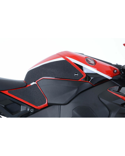 Stickers Réservoir Moto RG RACING Kit grip de réservoir R&G RACING 4 pièces noir Honda CBR1000RR SP