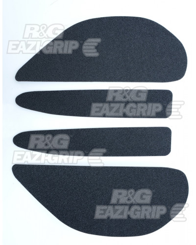 Stickers Réservoir Moto RG RACING Kit grip de réservoir R&G RACING 4 pièces noir Kawasaki ER-6