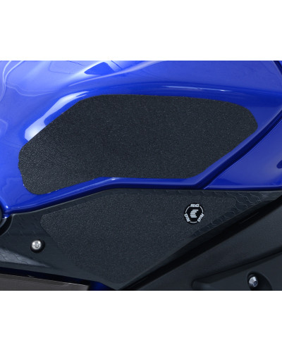 Stickers Réservoir Moto RG RACING Kit grip de réservoir R&G RACING 4 pièces noir Yamaha R1