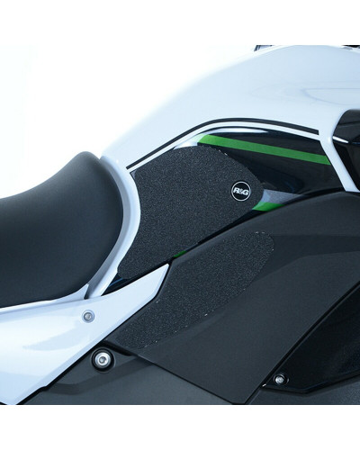 Stickers Réservoir Moto RG RACING Kit grip de réservoir R&G RACING 4 pièces translucide Kawasaki Versys 1000