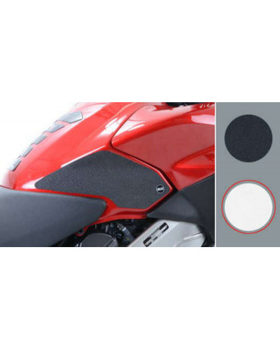 Stickers Réservoir Moto RG RACING Kit grip de réservoir R&G RACING translucide 2 pièces Honda VFR800 X Crossrunner