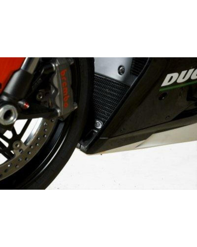 Protection Radiateur Moto RG RACING Protection de radiateur R&G RACING noir Ducati