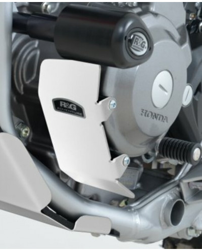 Caches Latéraux Moto R&G RACING Protection moteur gauche R&G RACING alu noir Honda CRF250M/250L