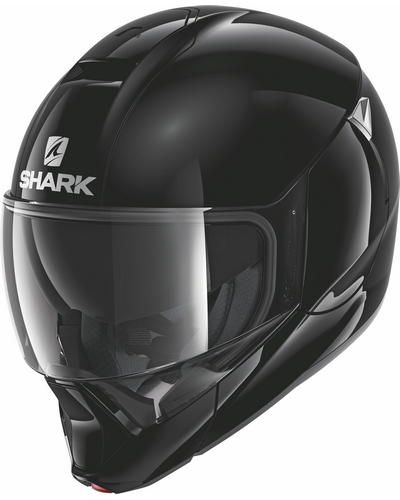 Casque Transformable Moto SHARK Evojet Blank noir