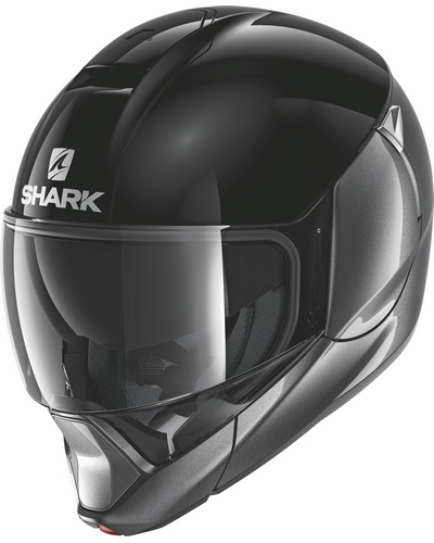 Casque Transformable Moto SHARK Evojet Dual noir-gris
