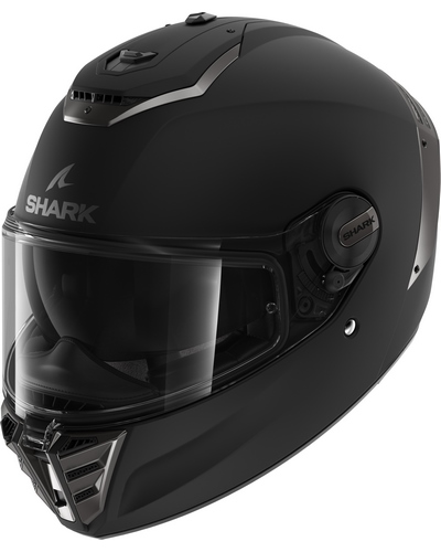 Casque Intégral Moto SHARK Spartan RS Blank noir mat