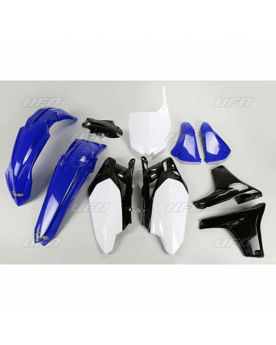 Kit Plastique Moto UFO Kit plastique UFO couleur origine bleu/noir/blanc Yamaha YZ450F