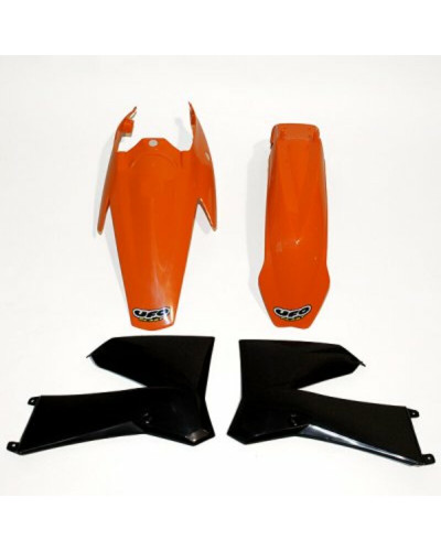 Kit Plastique Moto UFO Kit plastique UFO couleur origine orange KTM SX85